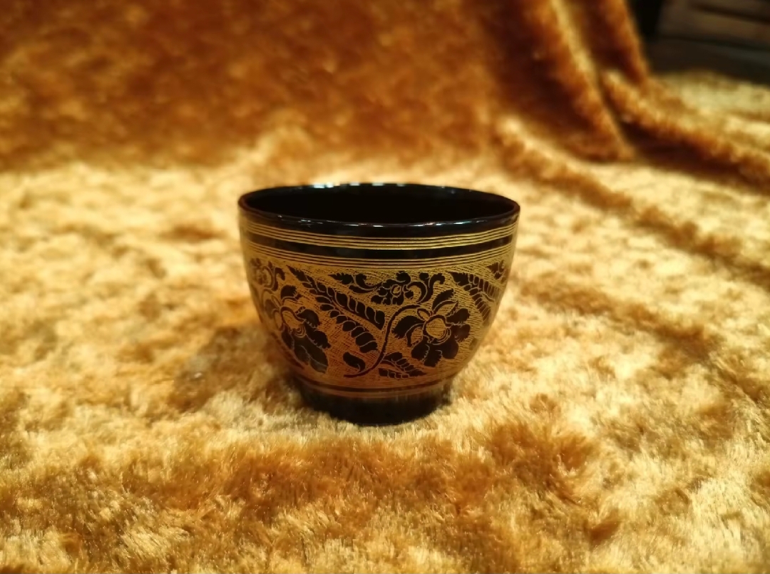 ถ้วยชาเครื่องเขินพม่า - Image 3